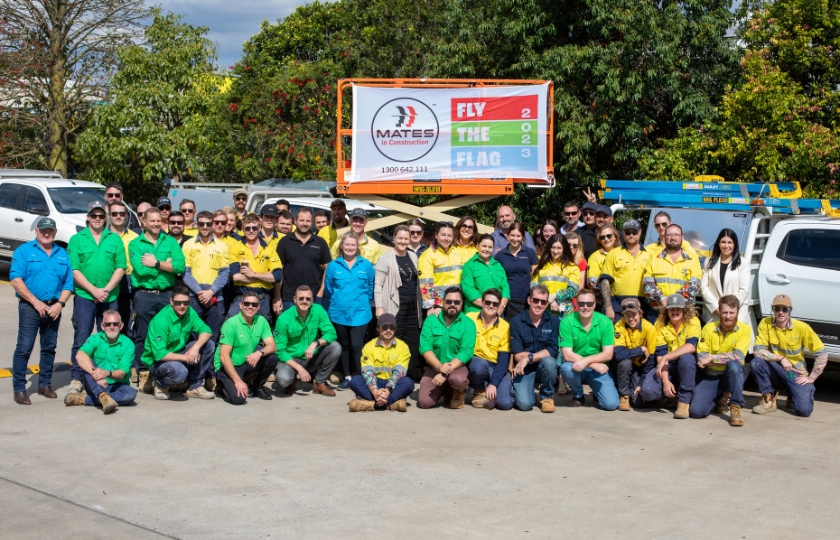 NRG Services showing that mental health in the construction industry matters - teaming up with Mates in Construction in Queensland.