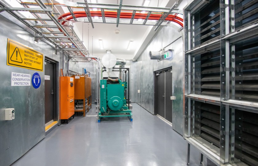 NRG Services Specialist Trade Services - Backup power system in Disaster and Emergency Management Centre
