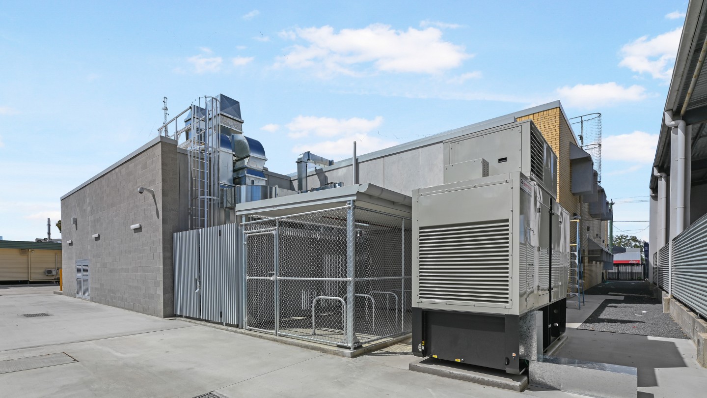 NRG Services delivering HVAC-R/Mechanical works at Dalby Police Station.