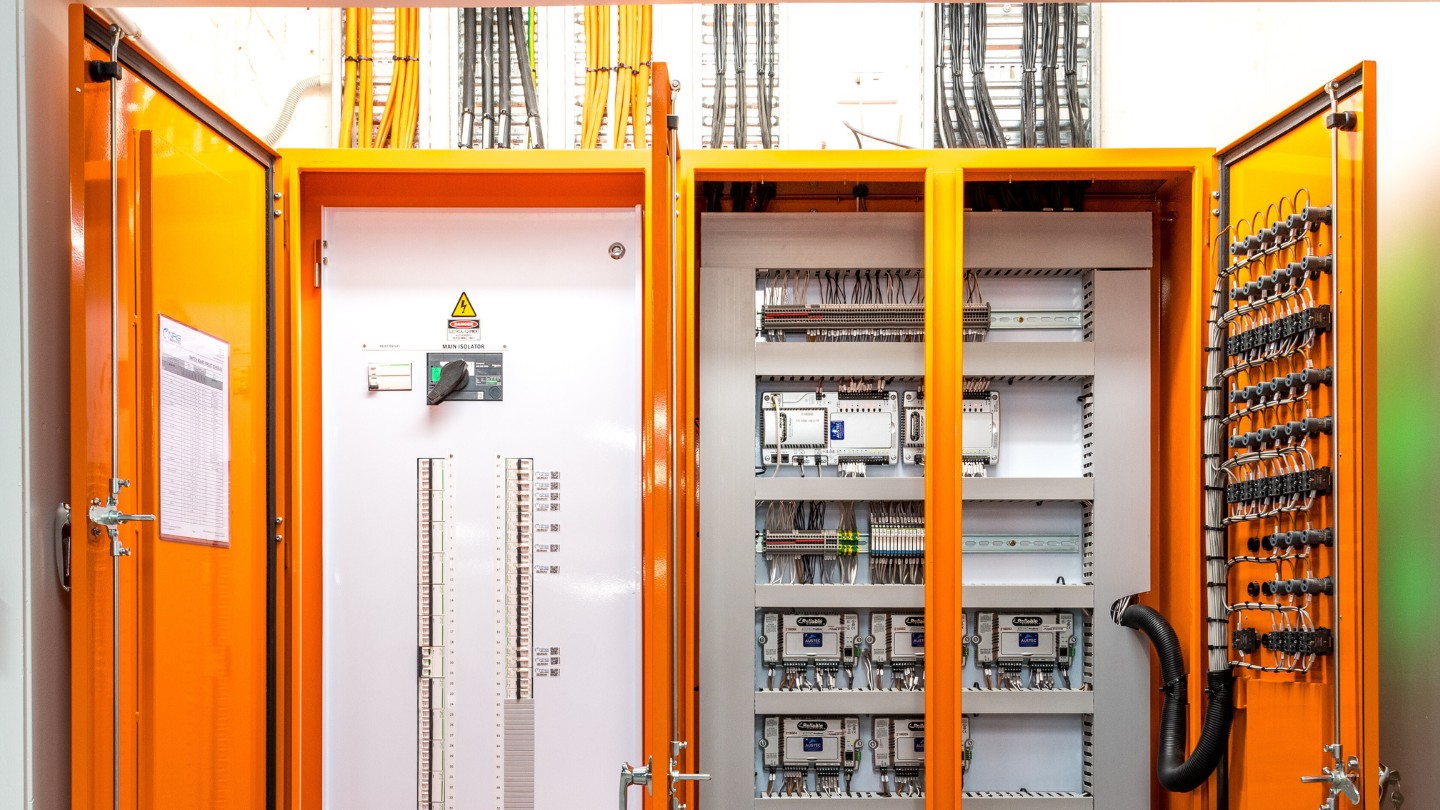 NRG Services showcasing their specialist trade services with regional healthcare retrofits - electrical infrastructure supplied from the main switchboard to mechanical switchboards for facilitation of upgrade works at Goondiwindi Hospital, Queensland.