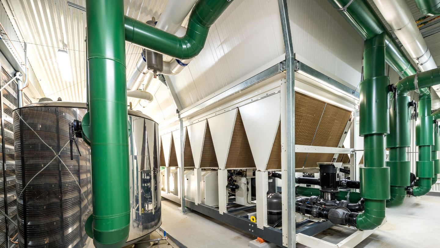 NRG Services delivering hospital-wide demolition of the chilled water pipe and installation of the new four-pipe heating cooling system in regional healthcare retrofit at Goondiwindi Hospital, Queensland.