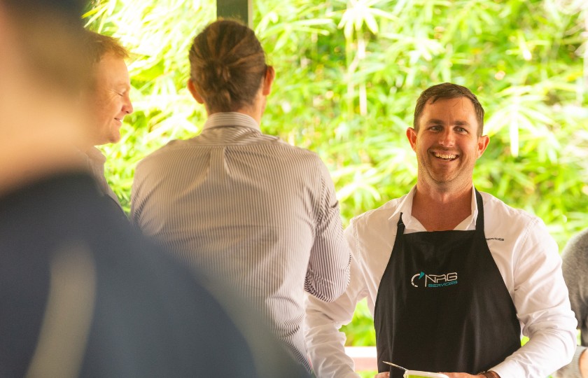 NRG Services team showing our community giving spirit and commitment to support mental health initiatives in Toowoomba, Queensland.