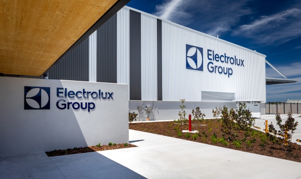 NRG Services providing HVAC-R services at Electrolux Distribution & Experience Centre at the Port of Brisbane