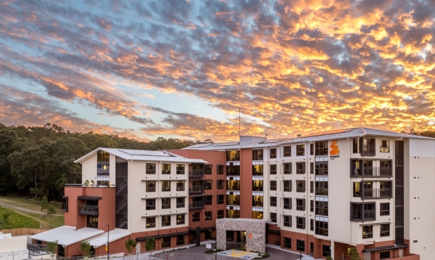 NRG Services team providing specialist electrical and HVAC-R trade services in Brisbane, Queensland for large-scale aged care facility - Rockpool Songbird Oxley.