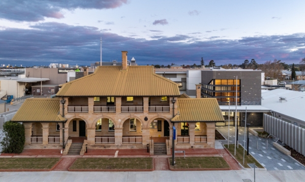 NRG Services project collaboration on the Warwick Police Station and Watchhouse