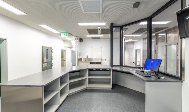 NRG Services showcasing their specialist commercial security services at Warwick Police Station, Queensland.